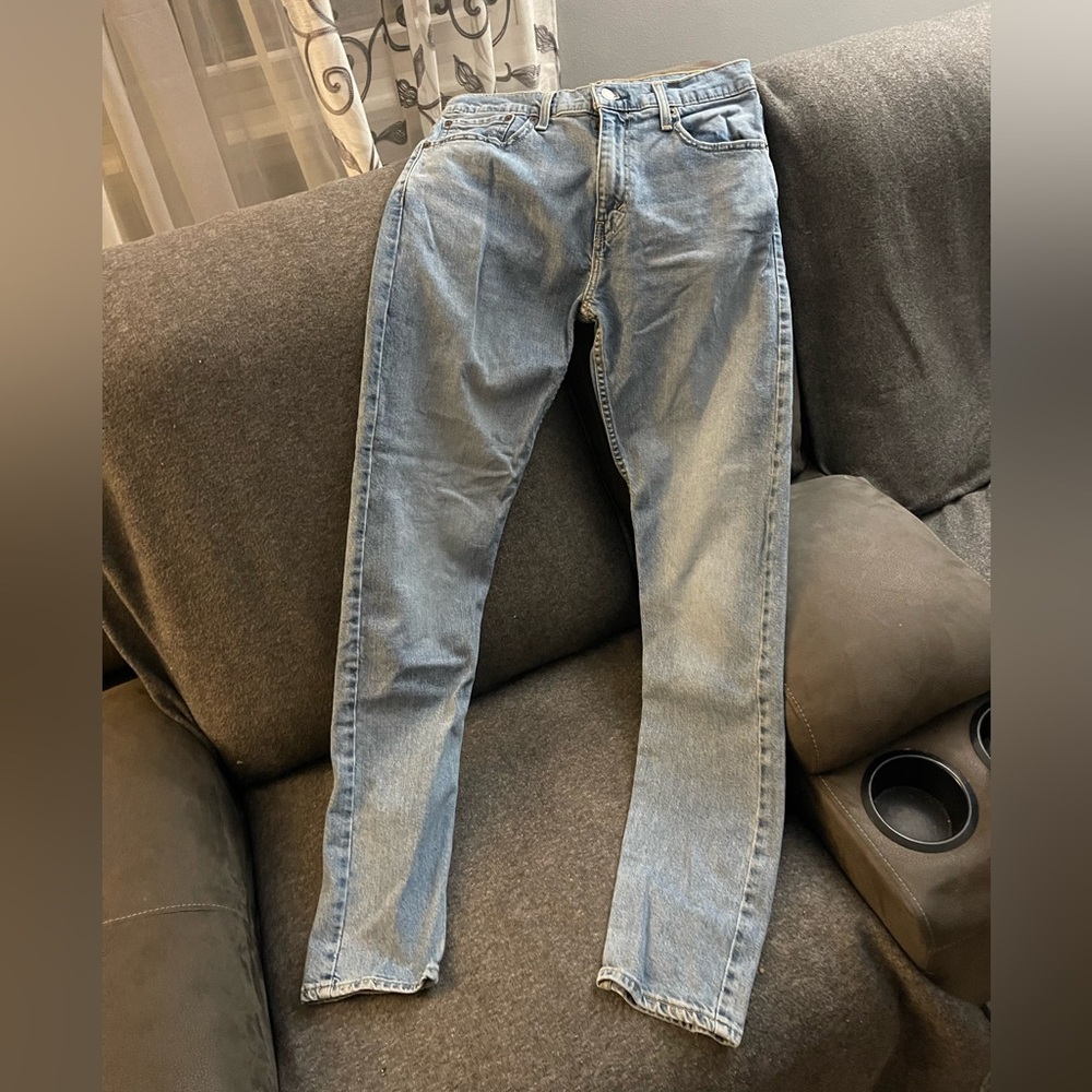 Levi's 512 Light Blue Men's Slim Straight Jeans